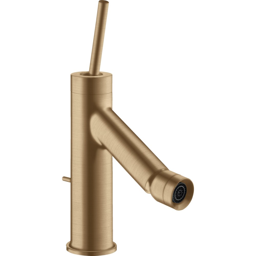 Смеситель для биде Axor Starck, однорычажный, 10211140, шлифованная бронза