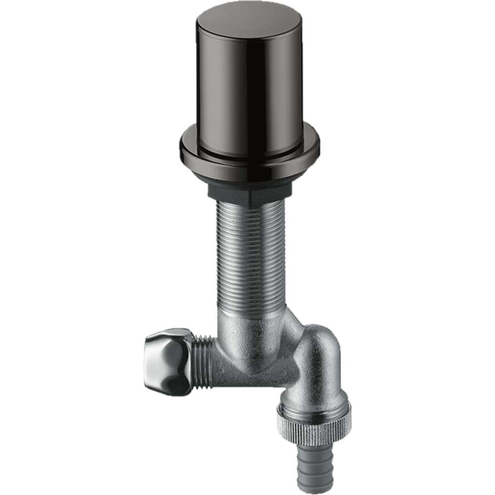 Кухонный запорный вентиль, ½' Axor Starck, 10823330, полированный черный хром 