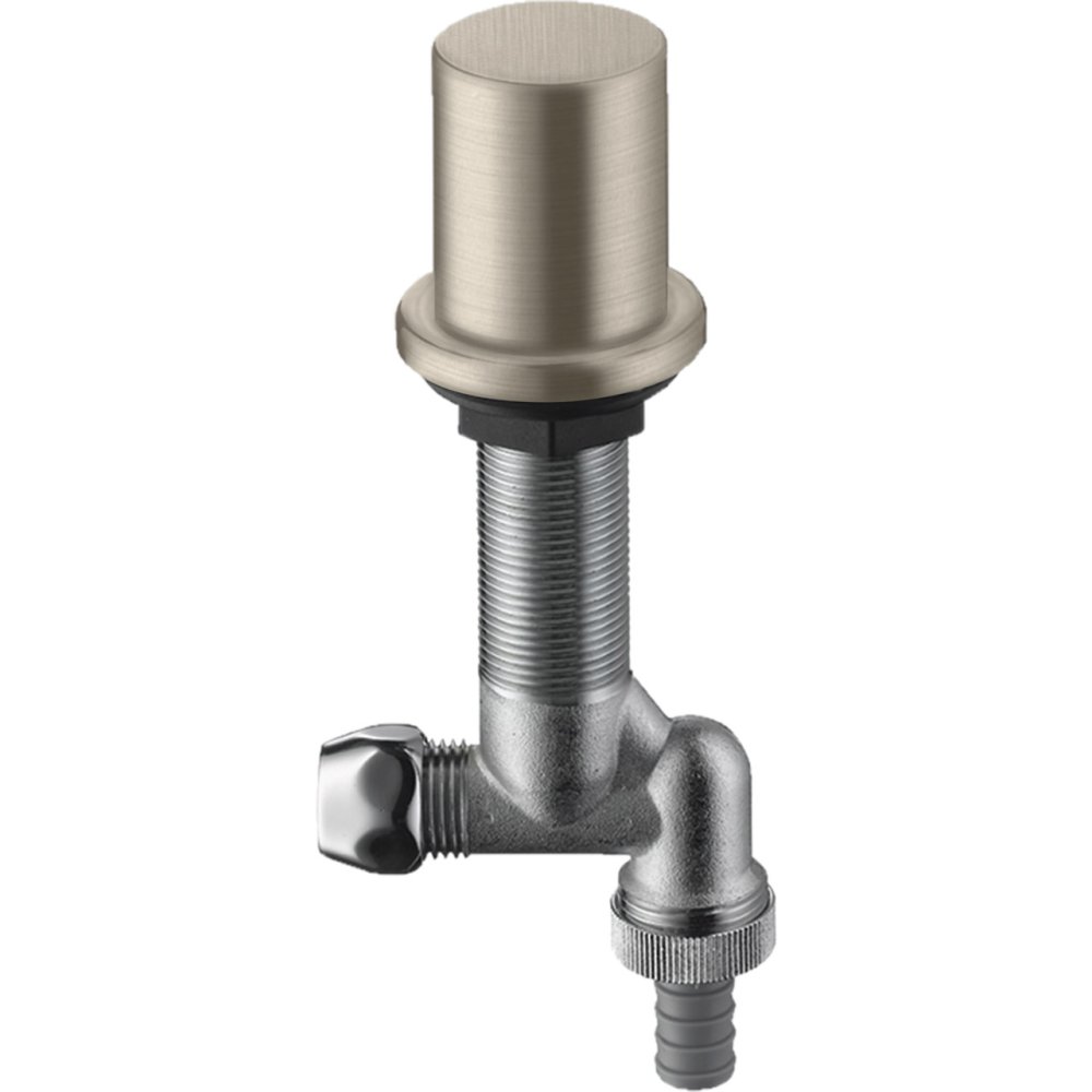 Кухонный запорный вентиль, ½' Axor Starck, 10823820, шлифованный никель