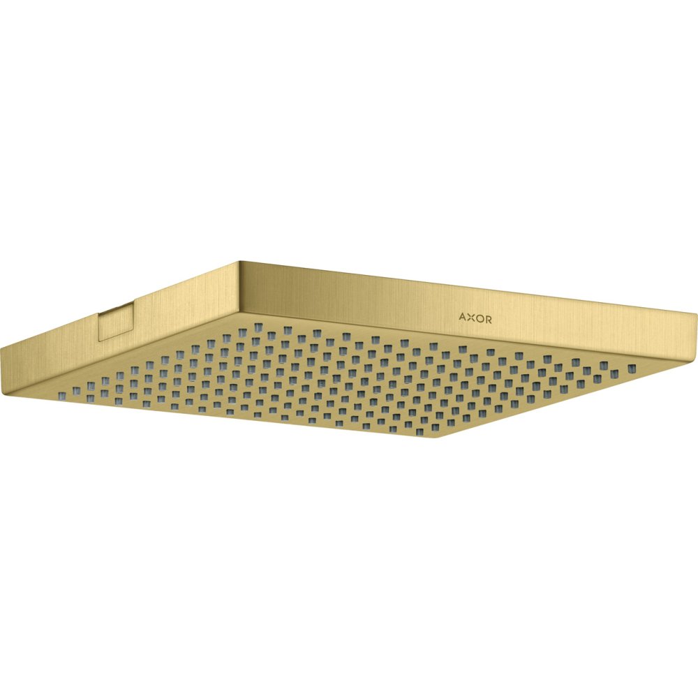 Верхний душ Axor ShowerCollection, 1 Jet, скрытого монтажа, 24x24 см, 10924950, шлифованная медь