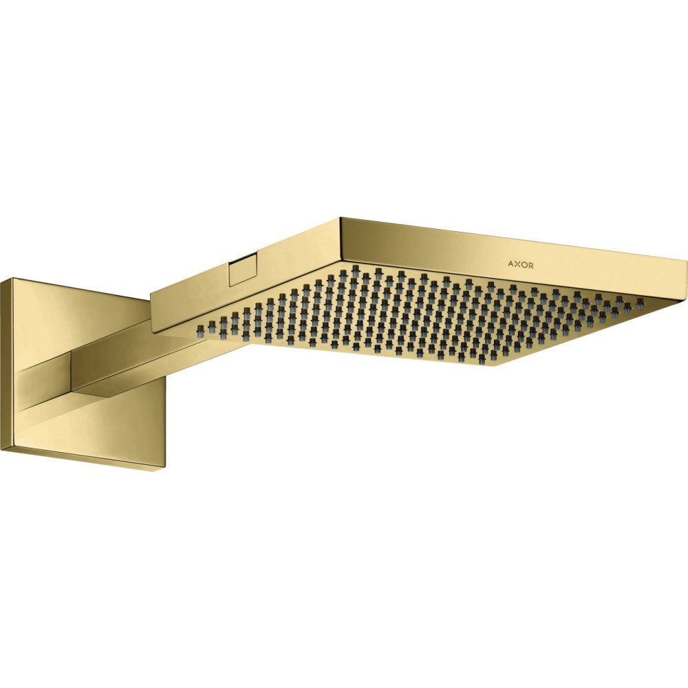 Верхний душ Axor ShowerCollection, скрытого монтажа, с держателем, 24x24 см, 10925930, полированная медь
