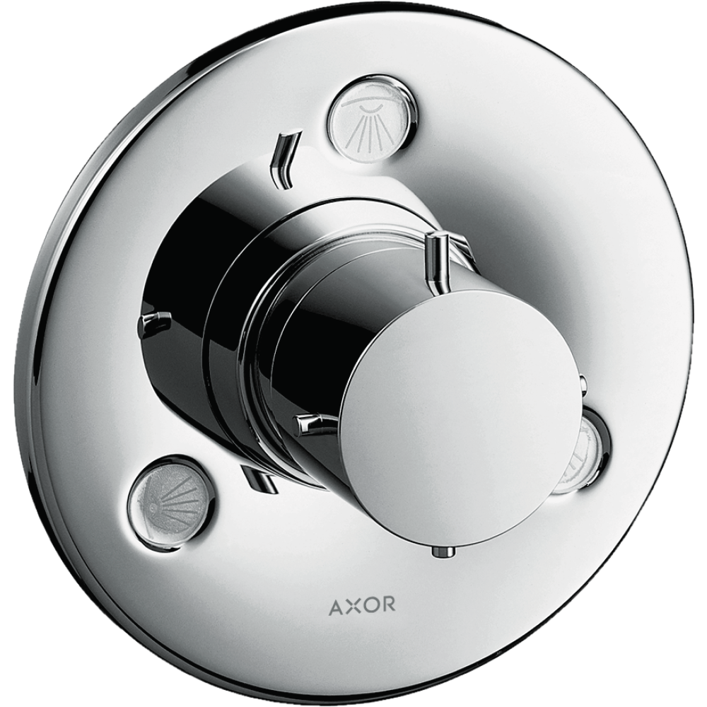 Запорный вентиль Trio/Quattro Axor Starck, для скрытого монтажа, 10930300, полированное красное золото 