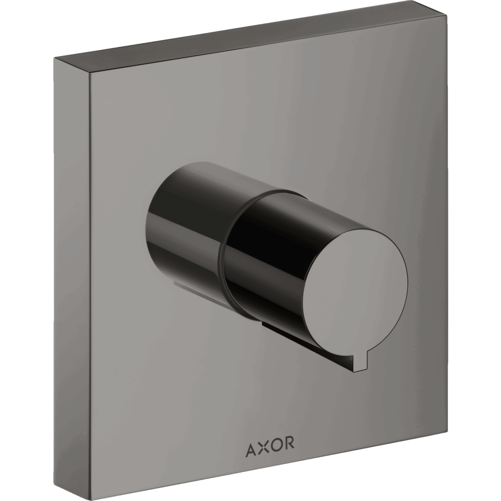 Запорный вентиль Axor ShowerCollection, для скрытого монтажа, 10972330, полированный черный хром 