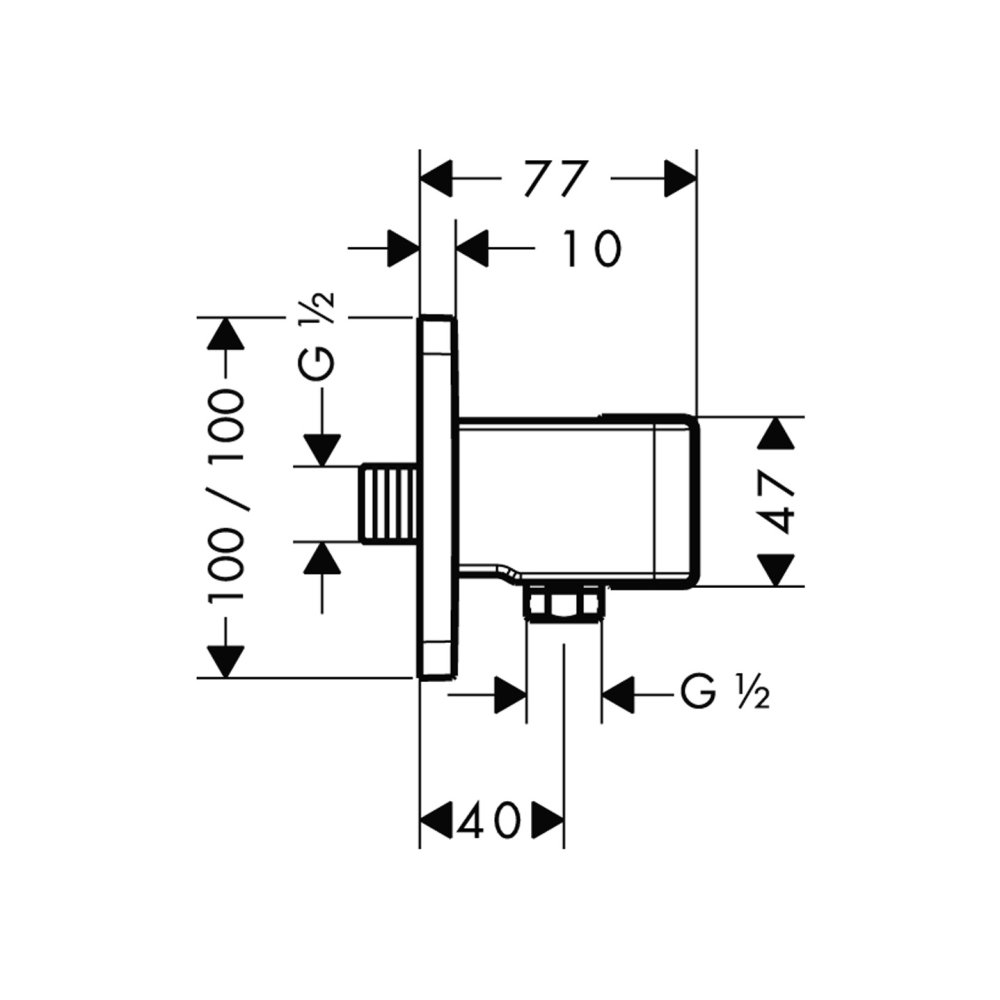 Porter-набор Axor Urquiola, 11626800, сталь