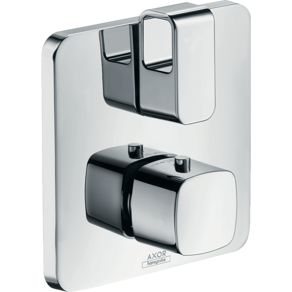 Термостат Axor Urquiola, с запорным вентилем, 11732250, шлифованное золото