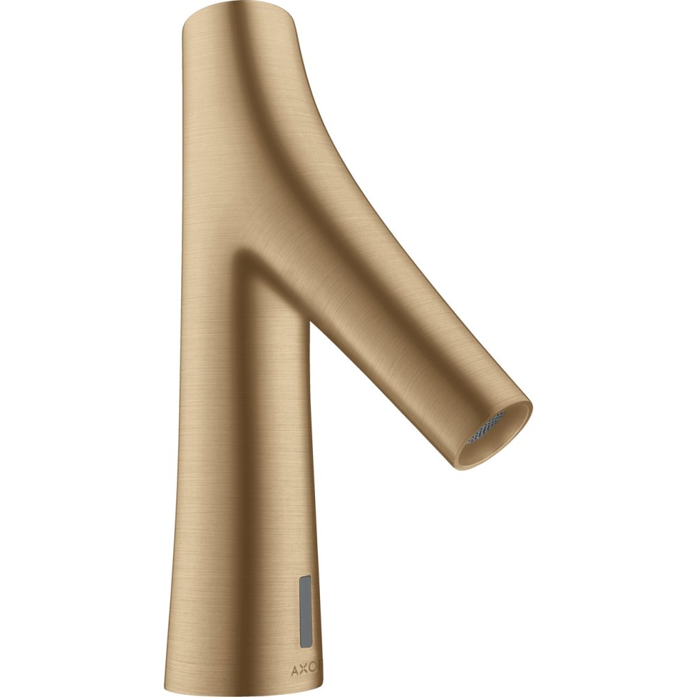 Смеситель для раковины Axor Starck Organic, электронный, без регулировки температуры, питание от батареек