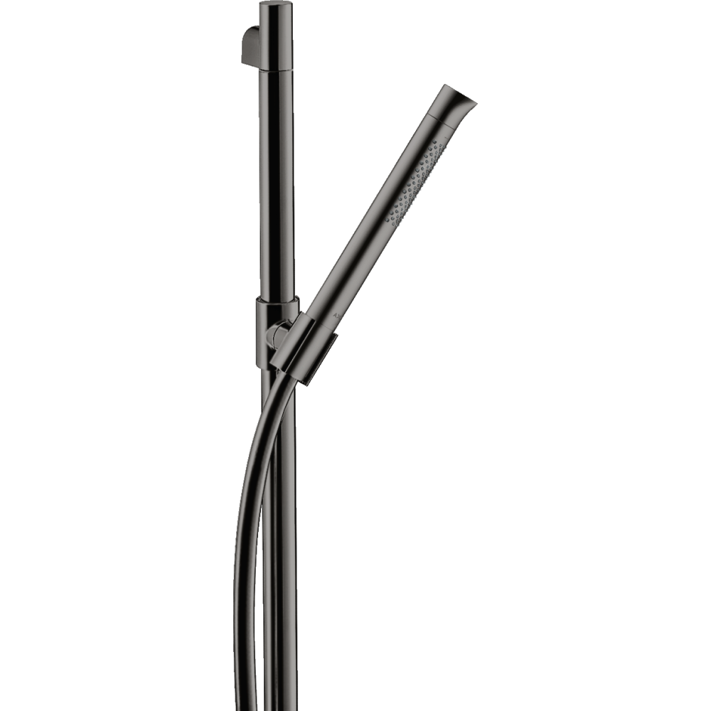Душевой набор Axor Starck Organic, с ручным душем-"палочкой" 2jet, 12231330, полированный черный хром 