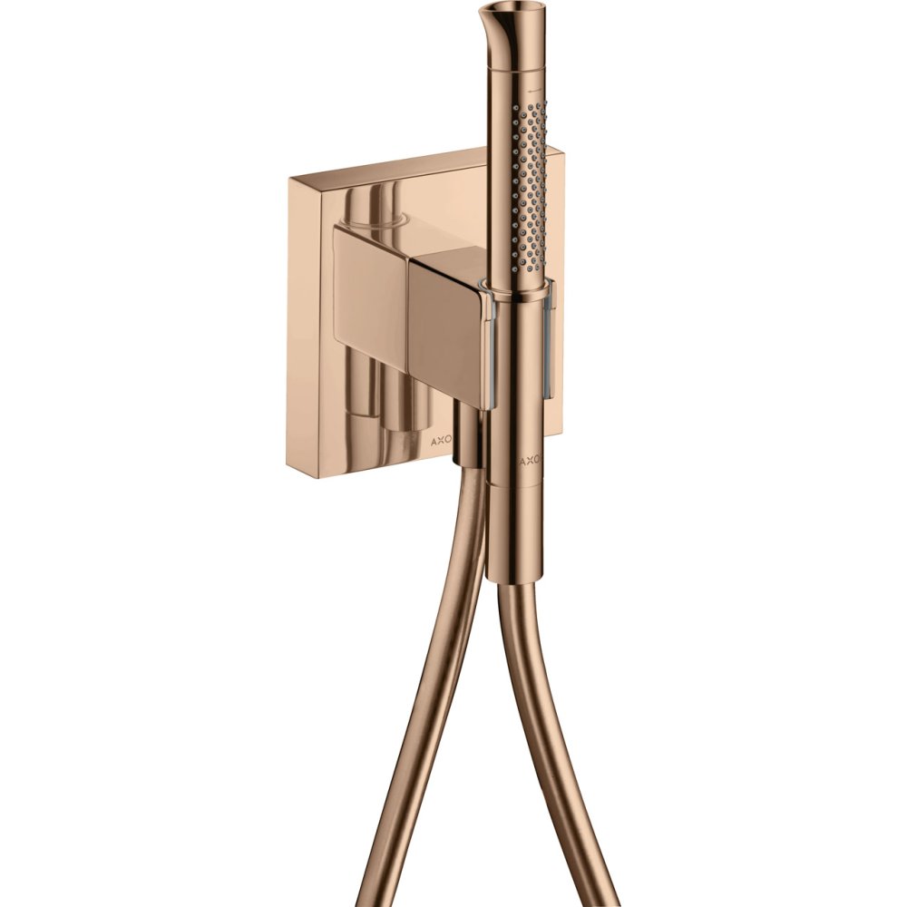 Porter-набор Axor Starck Organic, 120/120, с ручным душем-"палочкой" 2jet, 12232300, полированное красное золото 