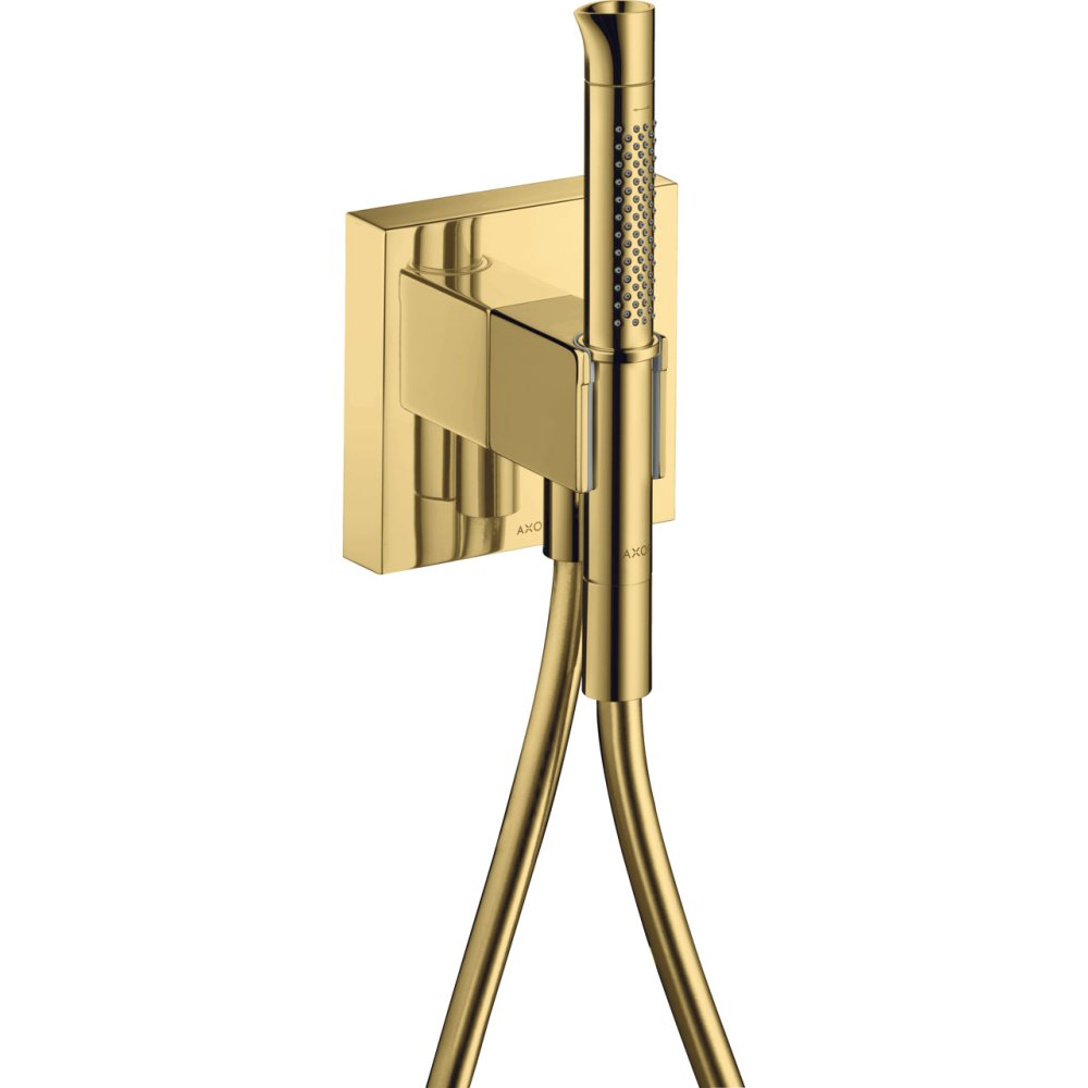 Porter-набор Axor Starck Organic, 120/120, с ручным душем-"палочкой" 2jet, 12232990, полированное золото