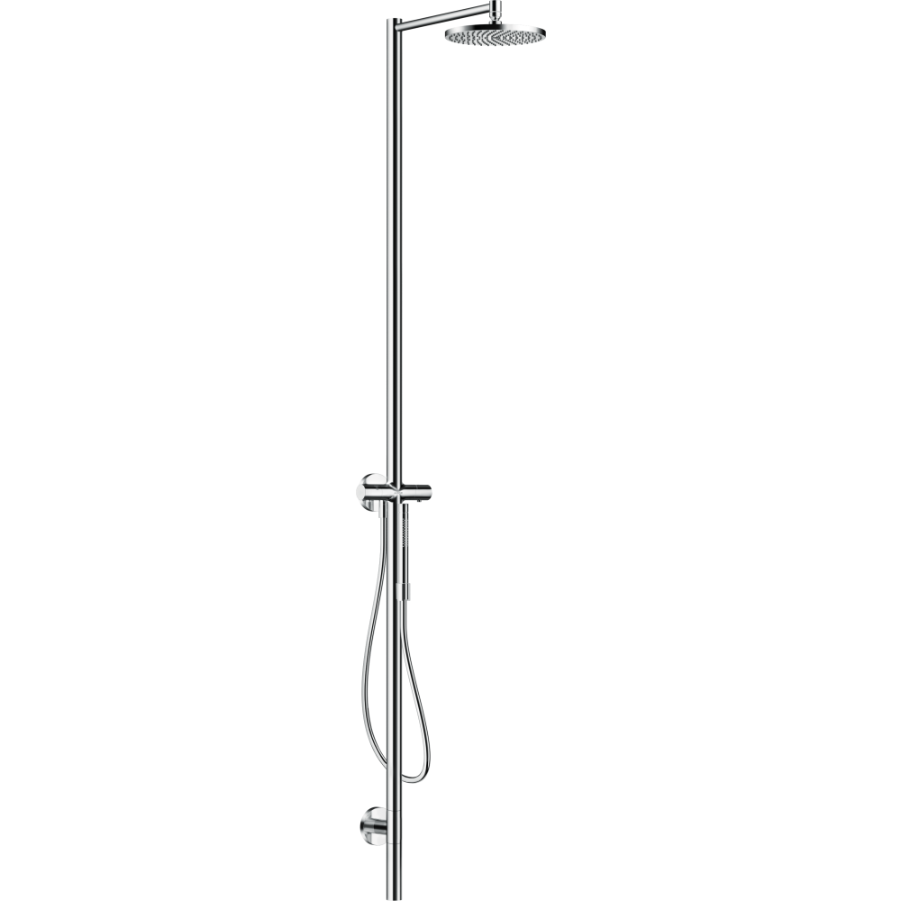 Душевая стойка Axor Starck Nature, с термостатом и верхним душем 240 1jet