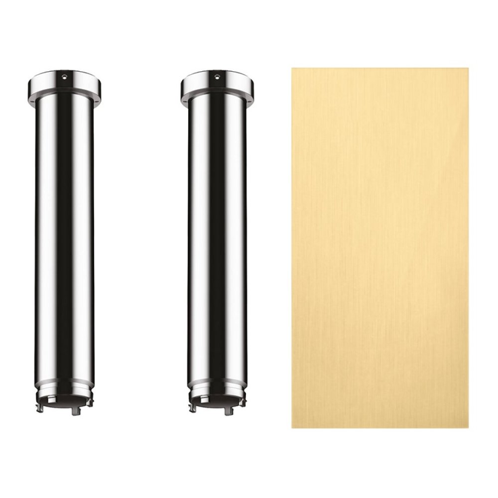 Удлинение Axor ShowerHeaven 1200/300 4jet, 230 мм, для потолочного подсоединения, 13603250, шлифованное золото