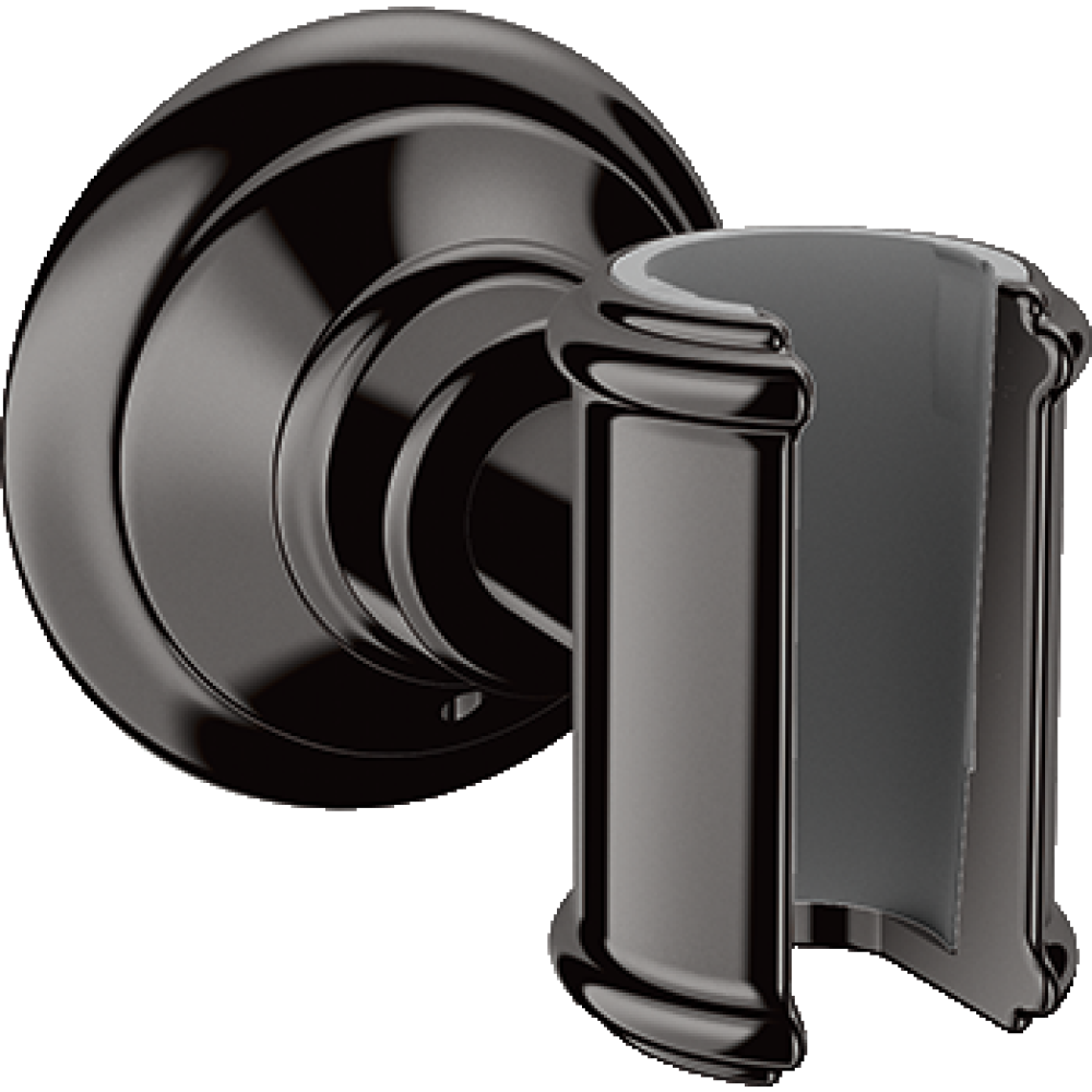 Держатель душа Axor Montreux, 16325330, полированный черный хром 