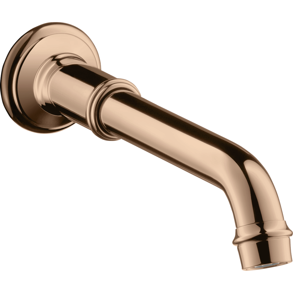 Излив на ванну Axor Montreux, 16541300, полированное красное золото 