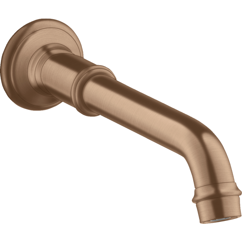 Излив на ванну Axor Montreux, 16541310, шлифованное красное золото