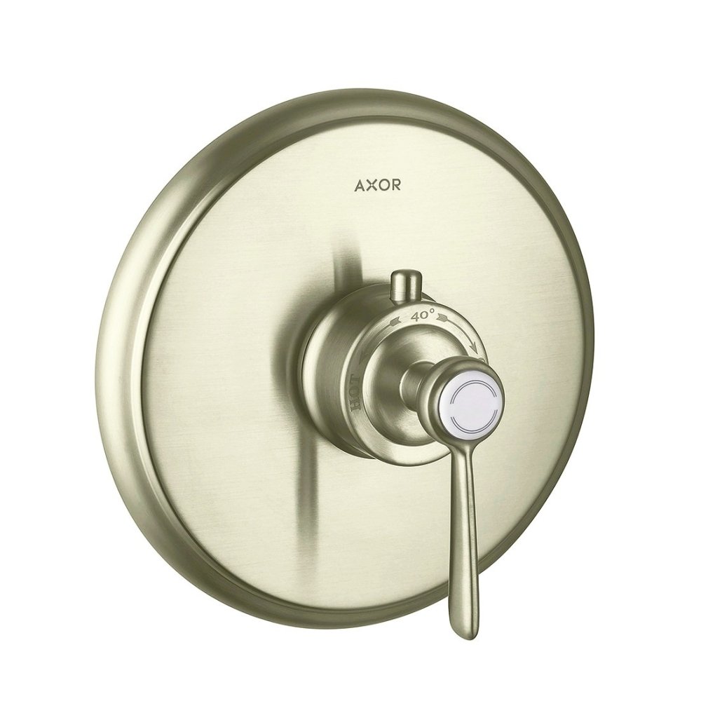 Термостат Axor Montreux, скрытого монтажа, с рычаговой рукояткой, 16824800, сталь