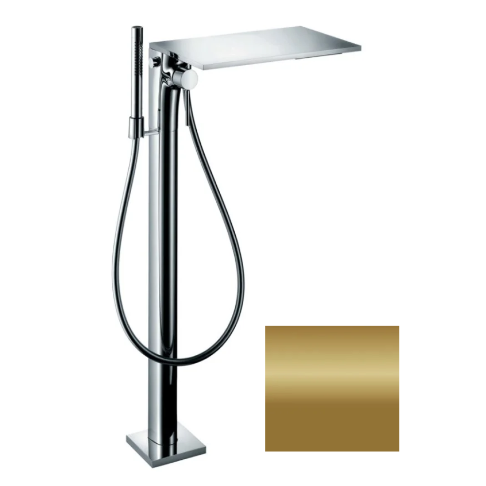 Смеситель для ванны Axor Massaud, однорычажный, напольный