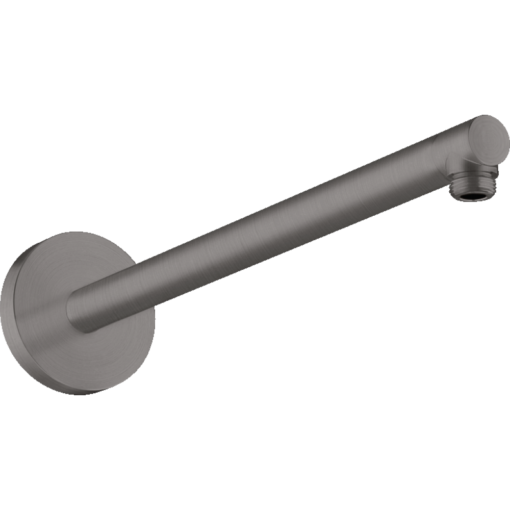 Держатель верхнего душа Axor ShowerSolutions, 390 мм, 26431340, шлифованный черный хром 