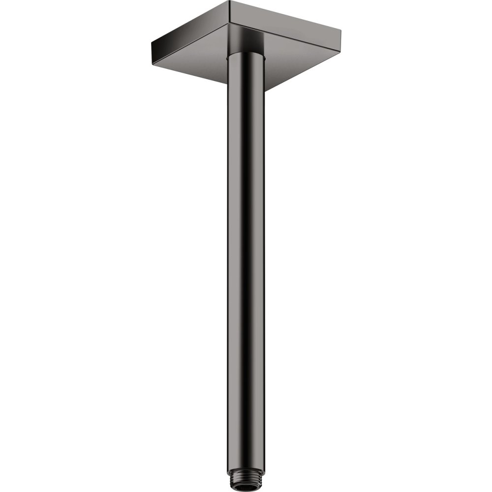 Потолочное подсоединение для душа Axor ShowerSolutions, 300 мм, квадрат, 26438330, полированный черный хром 