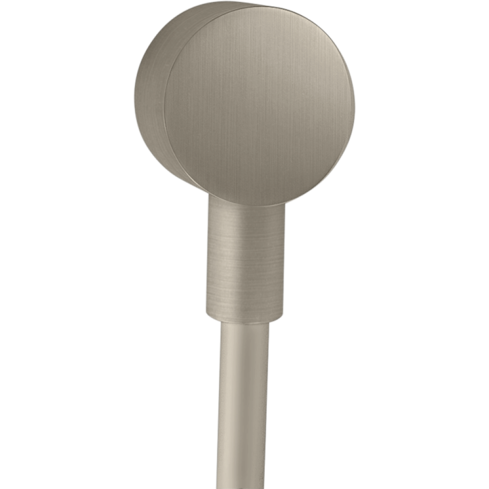 Шланговое подсоединение Fixfit Axor Starck, круглое, 60 мм, 27451820, шлифованный никель