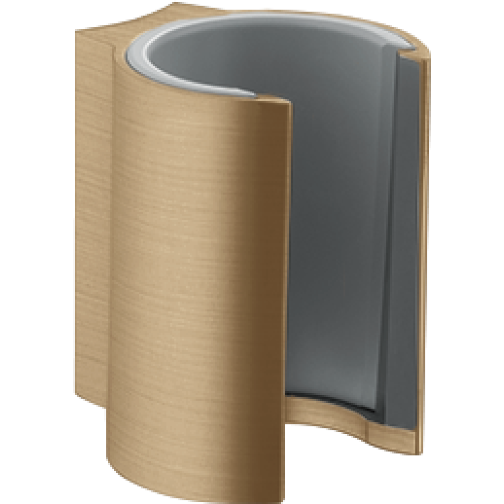 Держатель ручного душа Axor Starck, 27515140, шлифованная бронза