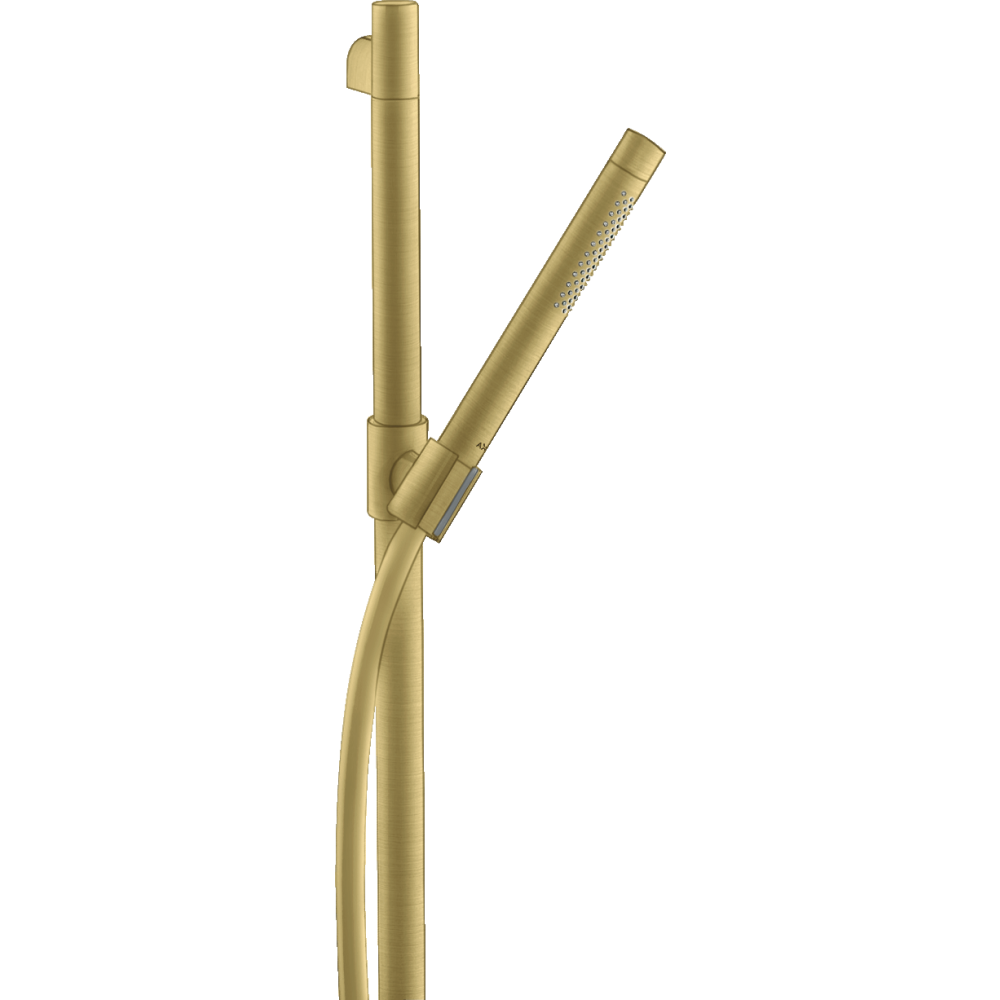 Душевой набор Axor Starck, 90 см, с ручным душем-"палочкой", 2 jet, 27980950, шлифованная медь