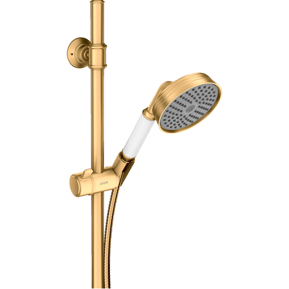 Душевой набор Axor Montreux, 0,9 м, с ручным душем, 100, 1 jet, 27982950, шлифованная медь