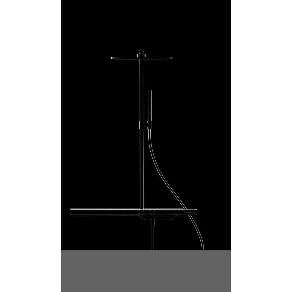 Душевая система Axor Showerpipe, с термостатом 800 и верхним душем, 350, 1 jet, 27984800, сталь