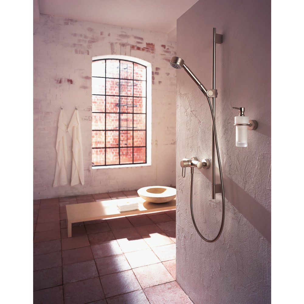 Штанга для душа со шлангом Axor Uno, 90 см, 27989990, полированное золото