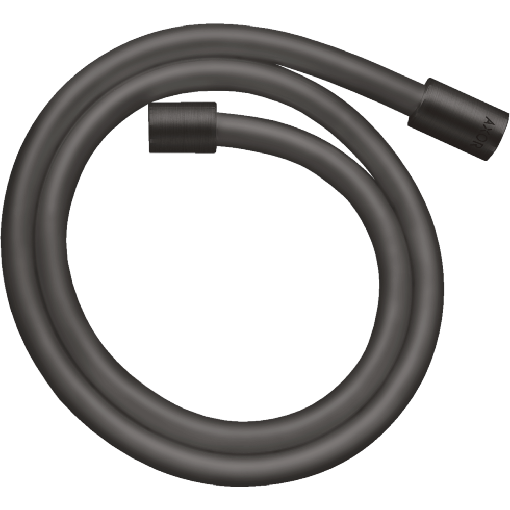 Душевой шланг Axor Starck с металлическим эффектом, 1,6 м, 28286340, шлифованный черный хром 