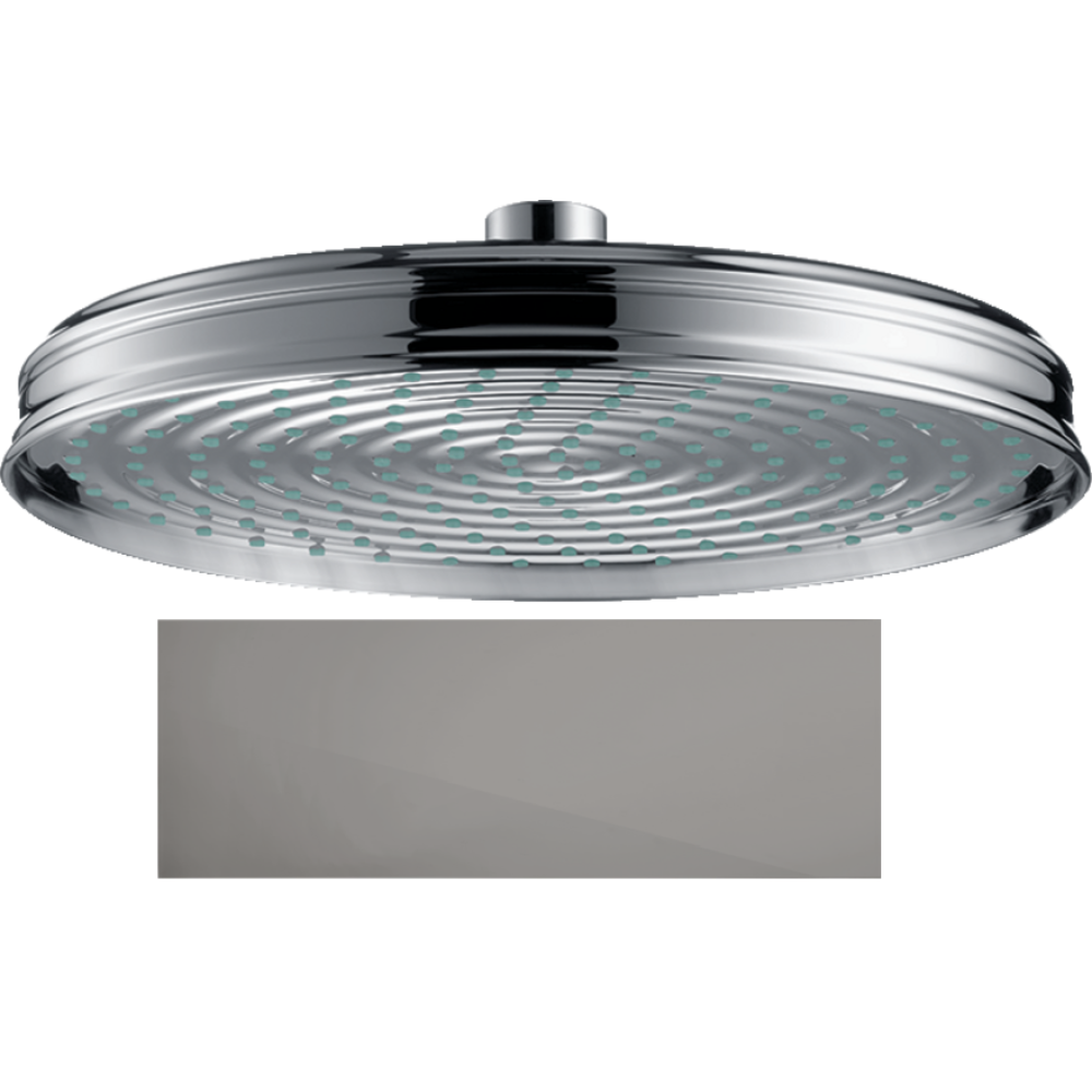 Верхний душ Axor Montreux, 240 мм, 28474330, полированный черный хром 