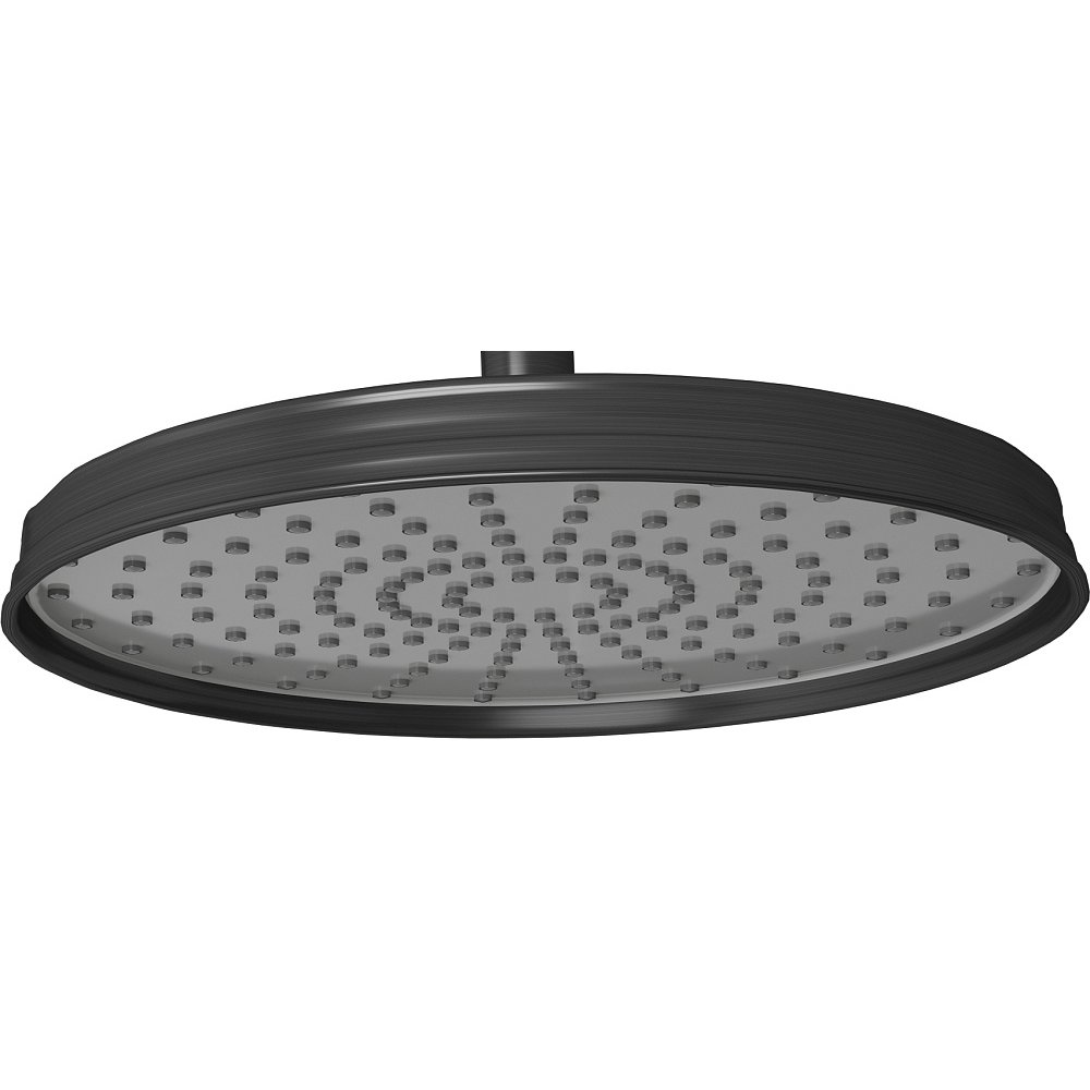 Верхний душ Axor Montreux, 240 мм, 28474340, шлифованный черный хром 