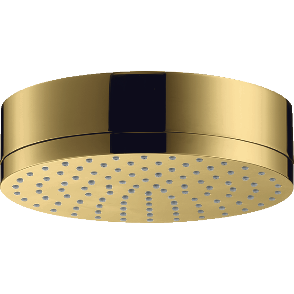 Верхний душ Axor Citterio, 180 мм, 1 jet, 28489990, полированное золото