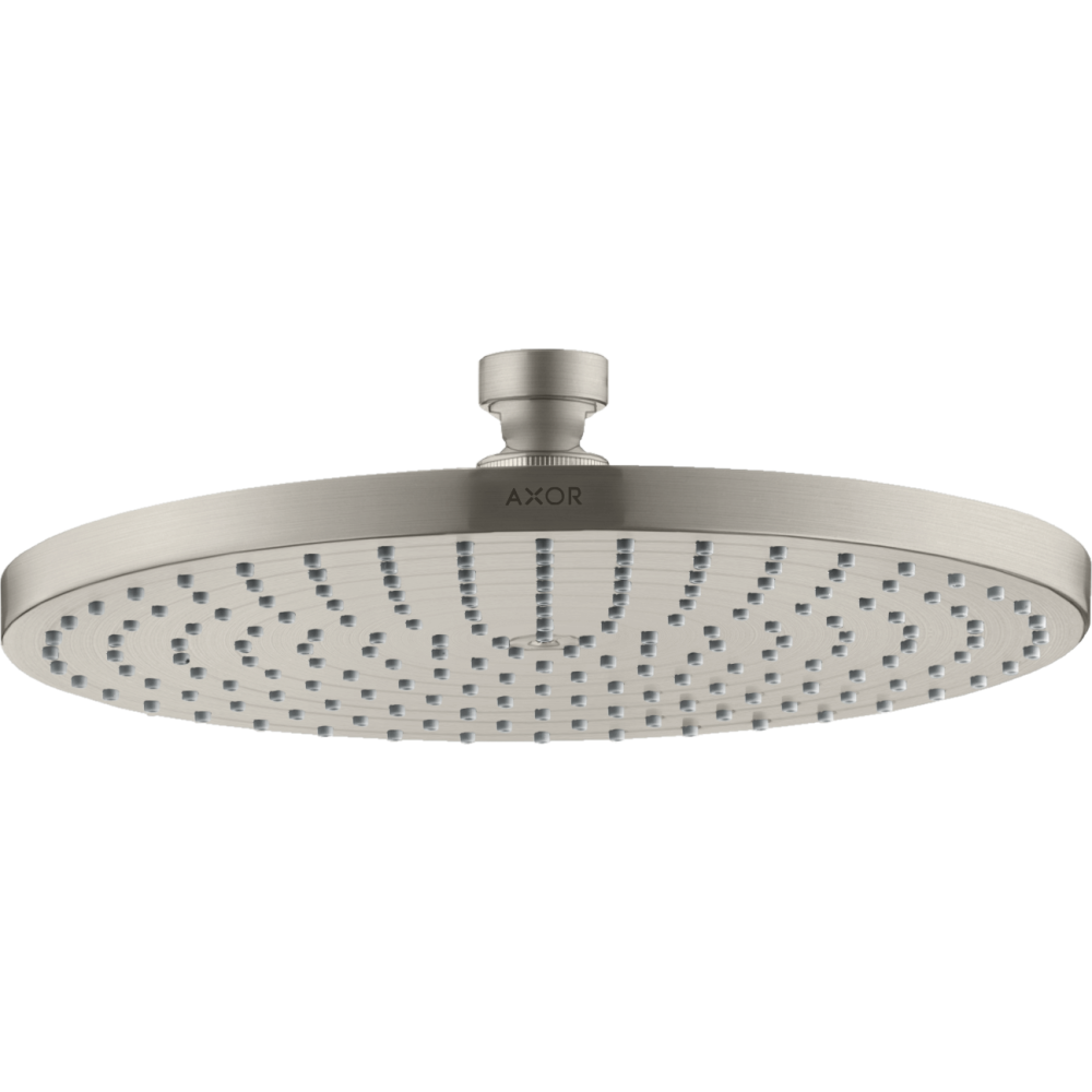 Верхний душ Axor Starck, 240 мм, 1 jet, 28494800, сталь