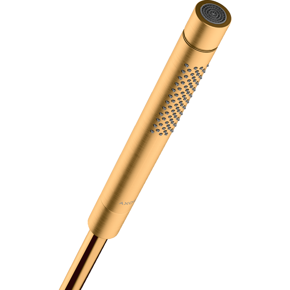 Ручной душ-"палочка" Axor Starck, 2 jet, 28532250, шлифованное золото