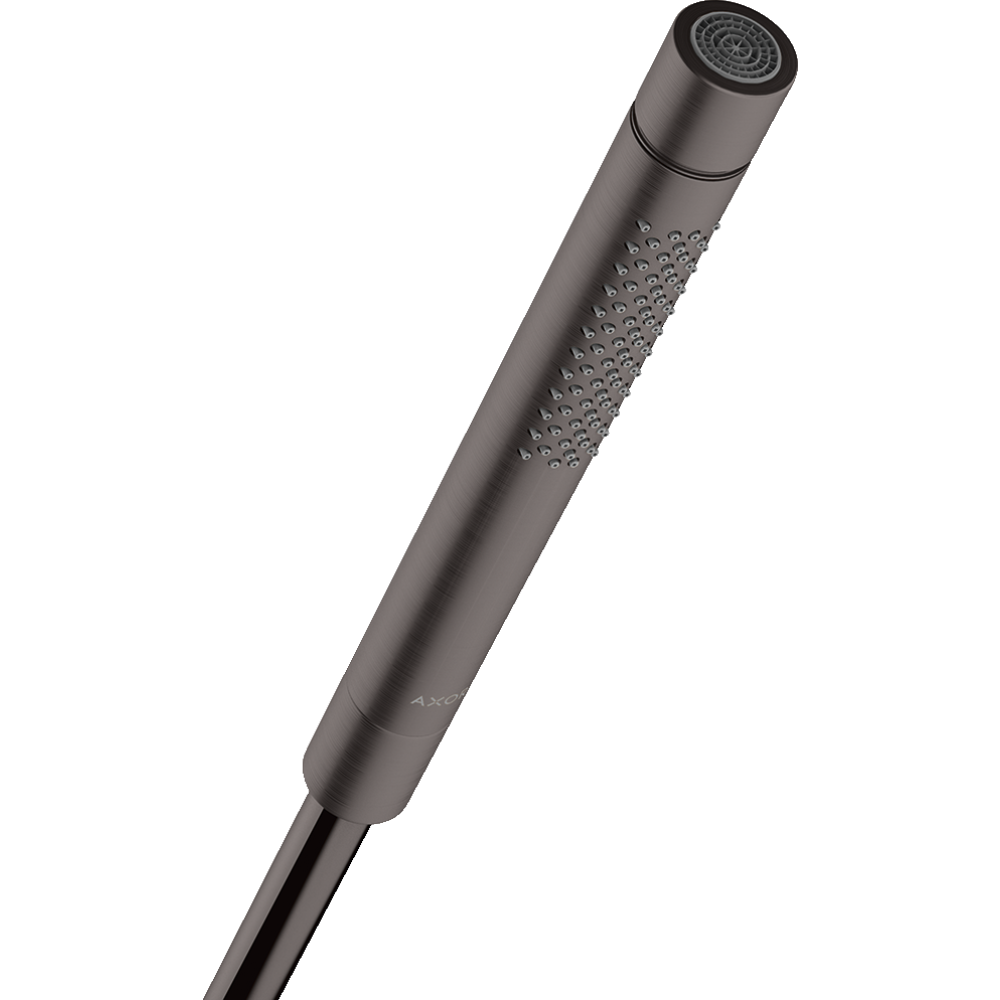 Ручной душ-"палочка" Axor Starck, 2 jet, 28532340, шлифованный черный хром 