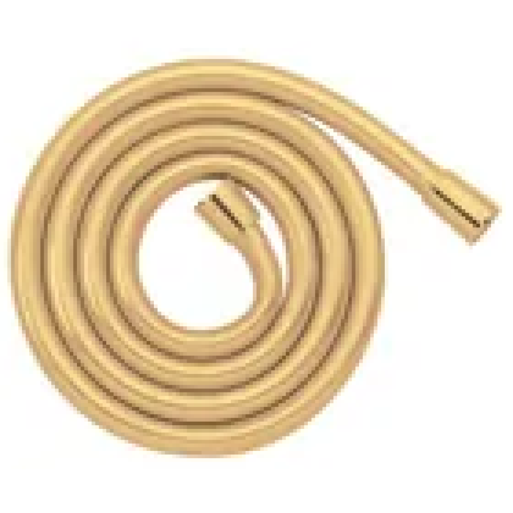 Душевой шланг Axor с металлическим эффектом, 1,25 м, 28622250, шлифованное золото