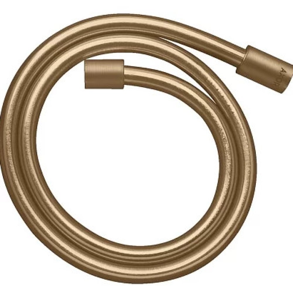 Душевой шланг Axor с металлическим эффектом, 2 м, 28624140, шлифованная бронза