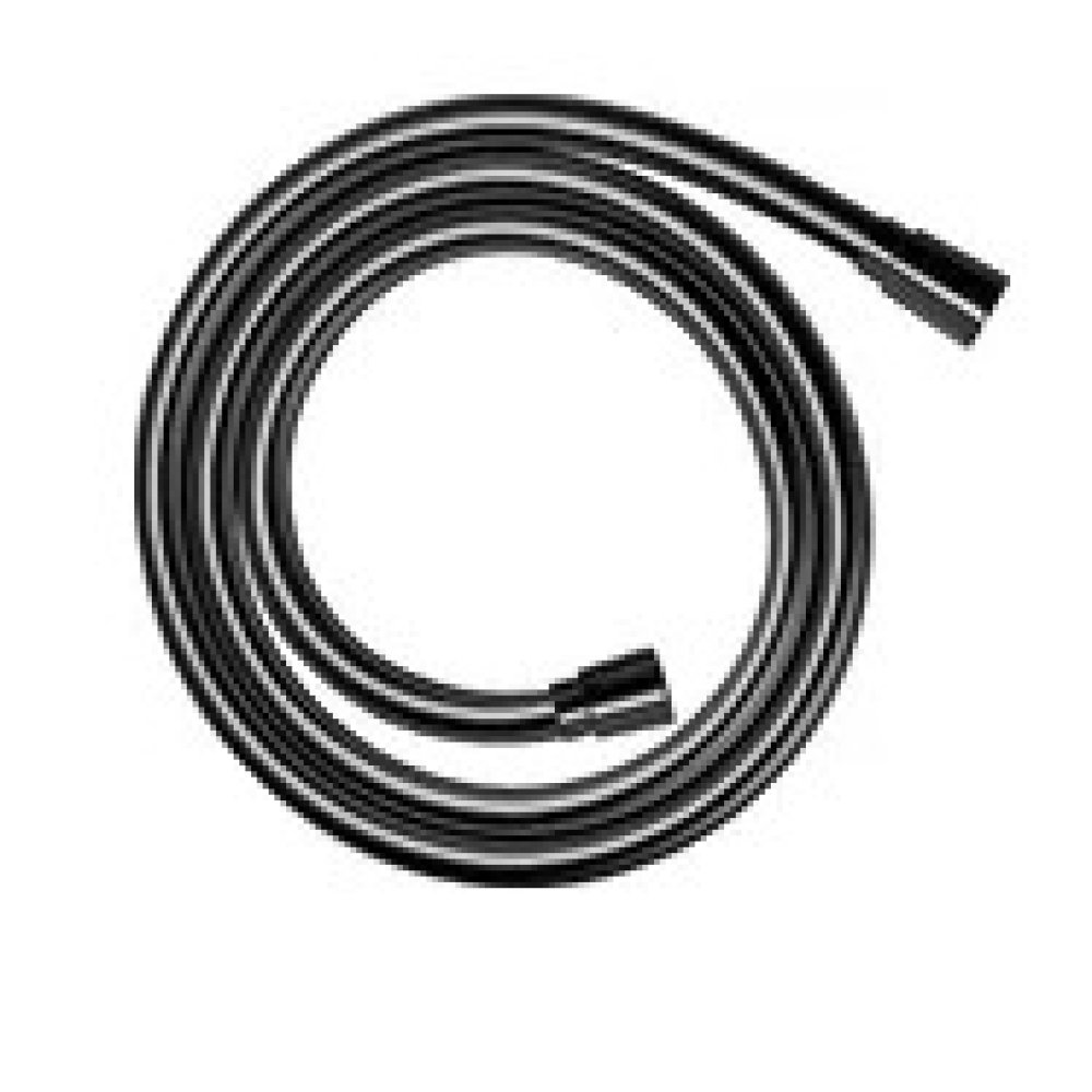 Душевой шланг Axor с металлическим эффектом, 1,6 м, 28626330, полированный черный хром 