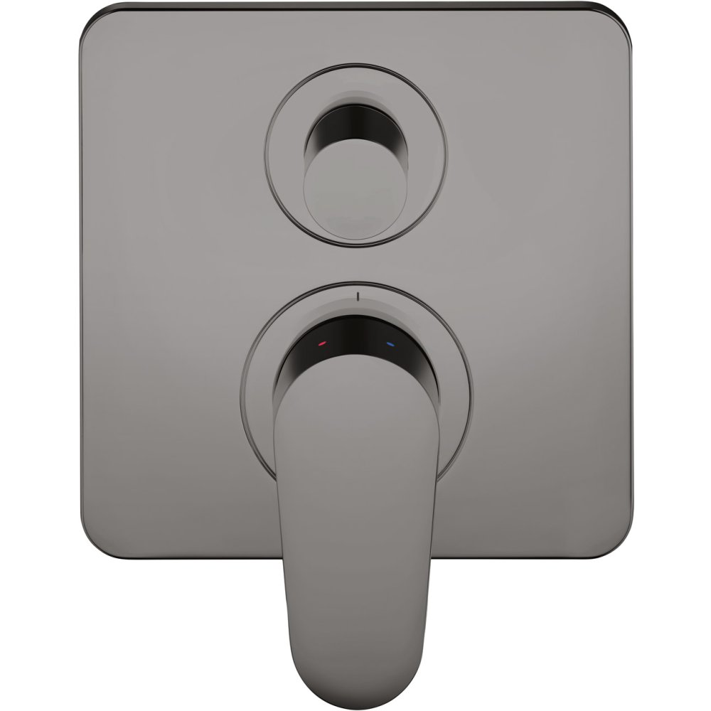 Смеситель для ванны Axor Citterio M, однорычажный, скрытого монтажа, 34425330, полированный черный хром 