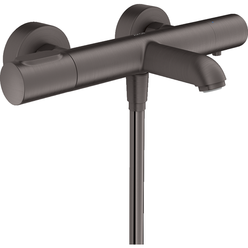 Термостат для ванны Axor Citterio M, внешнего монтажа, 34435340, шлифованный черный хром 