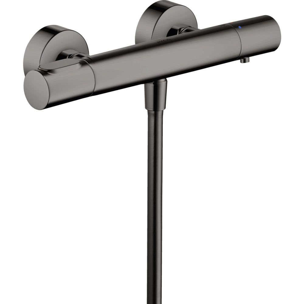 Термостат для душа Axor Citterio M, внешнего монтажа, 34635330, полированный черный хром 