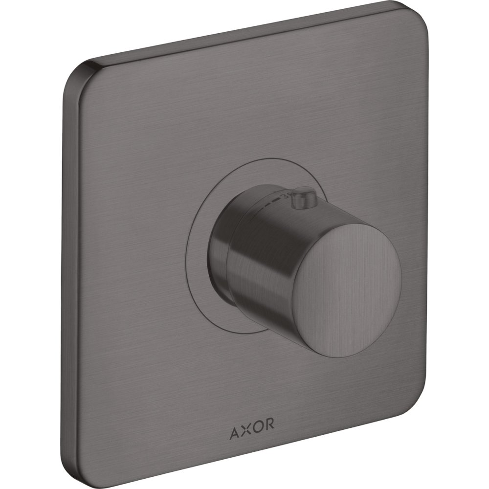 Термостат Highflow Axor Citterio M, скрытого монтажа, 34716340, шлифованный черный хром 