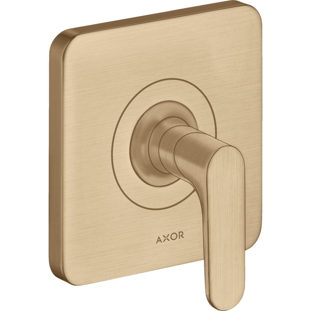 Запорный вентиль Axor Citterio M, с рычаговой рукояткой, скрытого монтажа