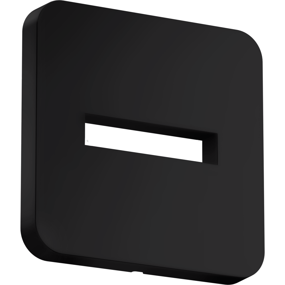 Розетка Softsquare Axor ShowerSolutions, настенная, 35214670, матовый черный 