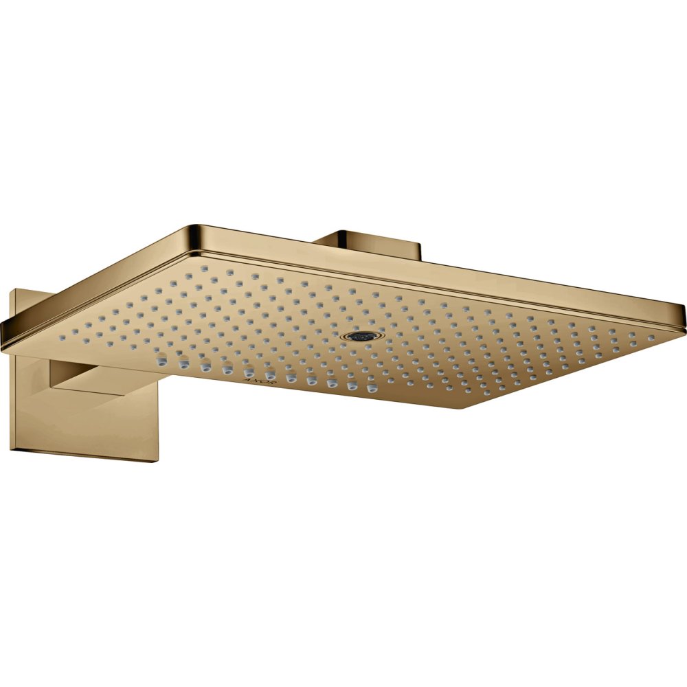 Верхний душ Axor ShowerSolutions, 3 jet, с держателем и квадратной розеткой, 460x300 мм