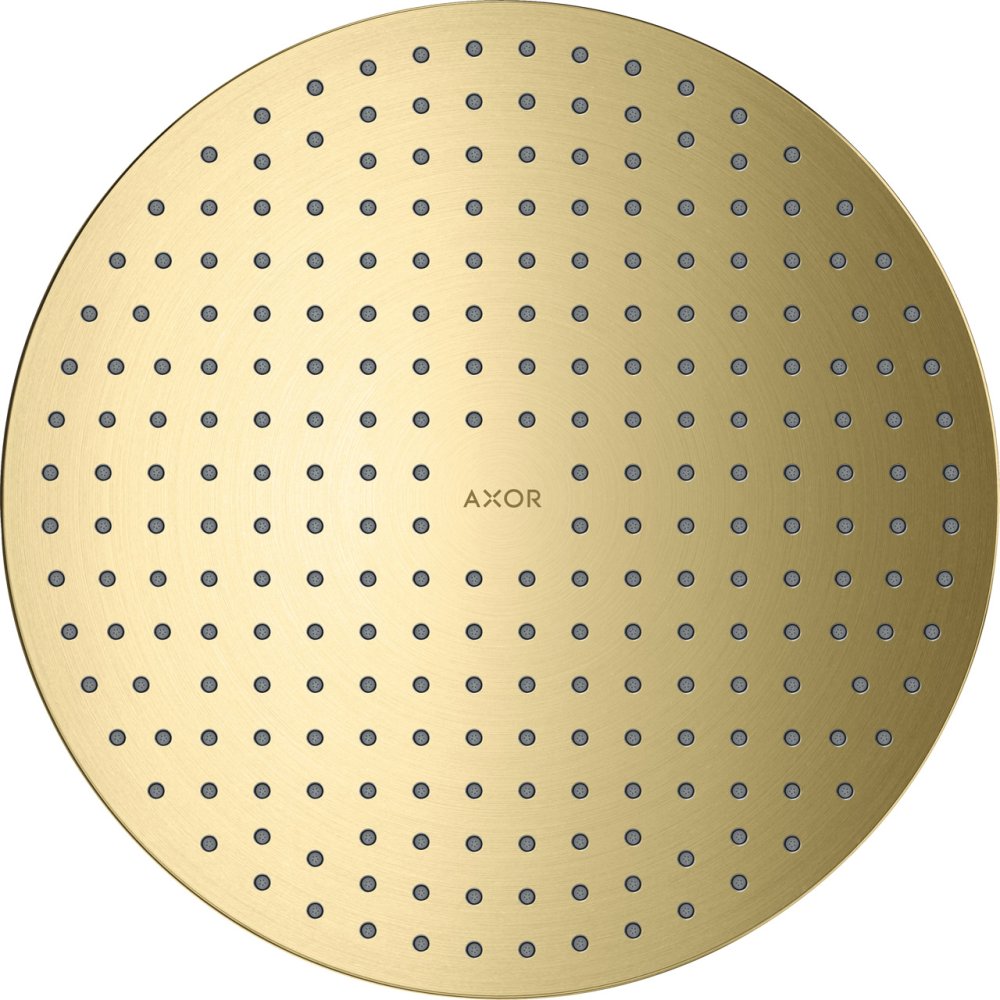 Верхний душ Axor ShowerSolutions, потолочный монтаж, 300 мм, 1 jet, 35302950, шлифованная медь