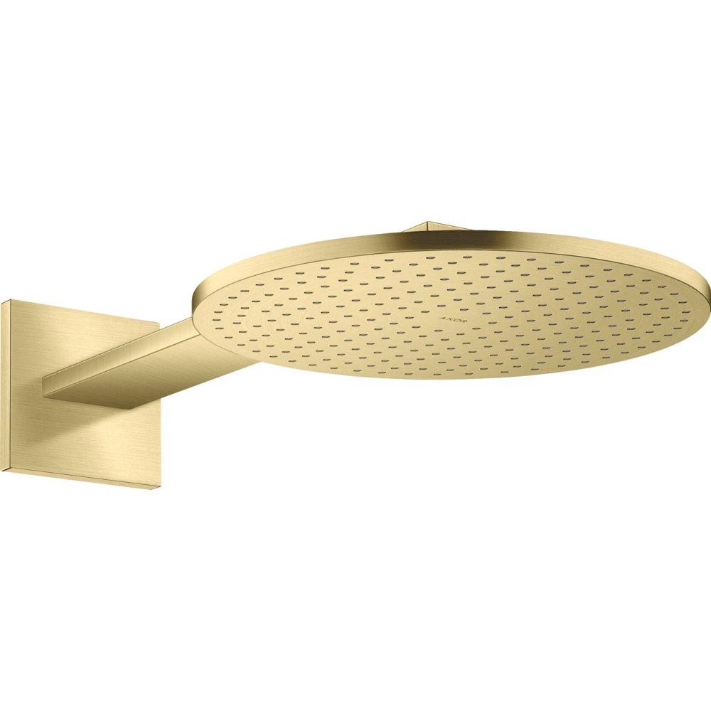 Верхний душ Axor ShowerSolutions, с держателем, 300 мм, 2 jet, 35303950, шлифованная медь