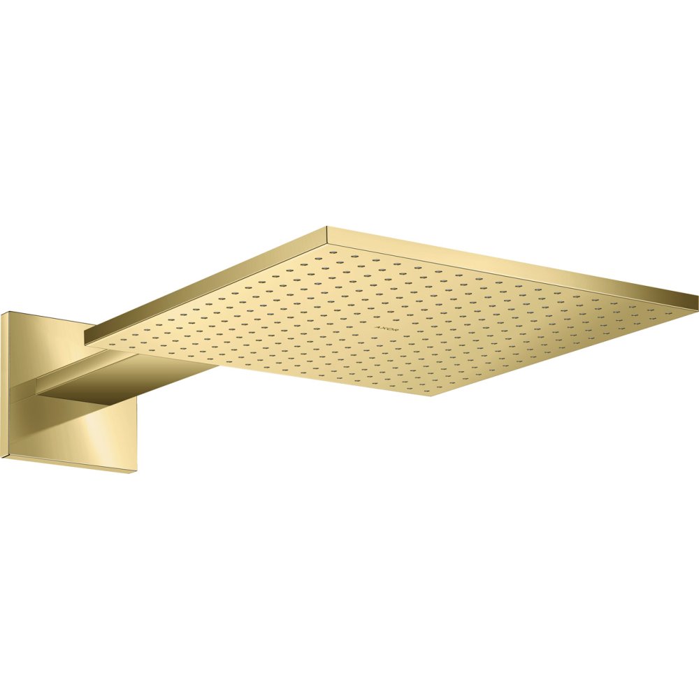 Верхний душ  Axor ShowerSolutions, с держателем, 300x300 мм, 2 jet, 35318930, полированная медь
