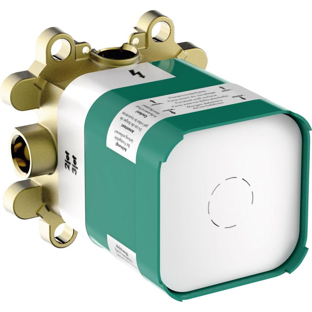 Скрытая часть верхнего душа Axor ShowerSolutions, 2 jet , с держателем, 35361180, шлифованная бронза