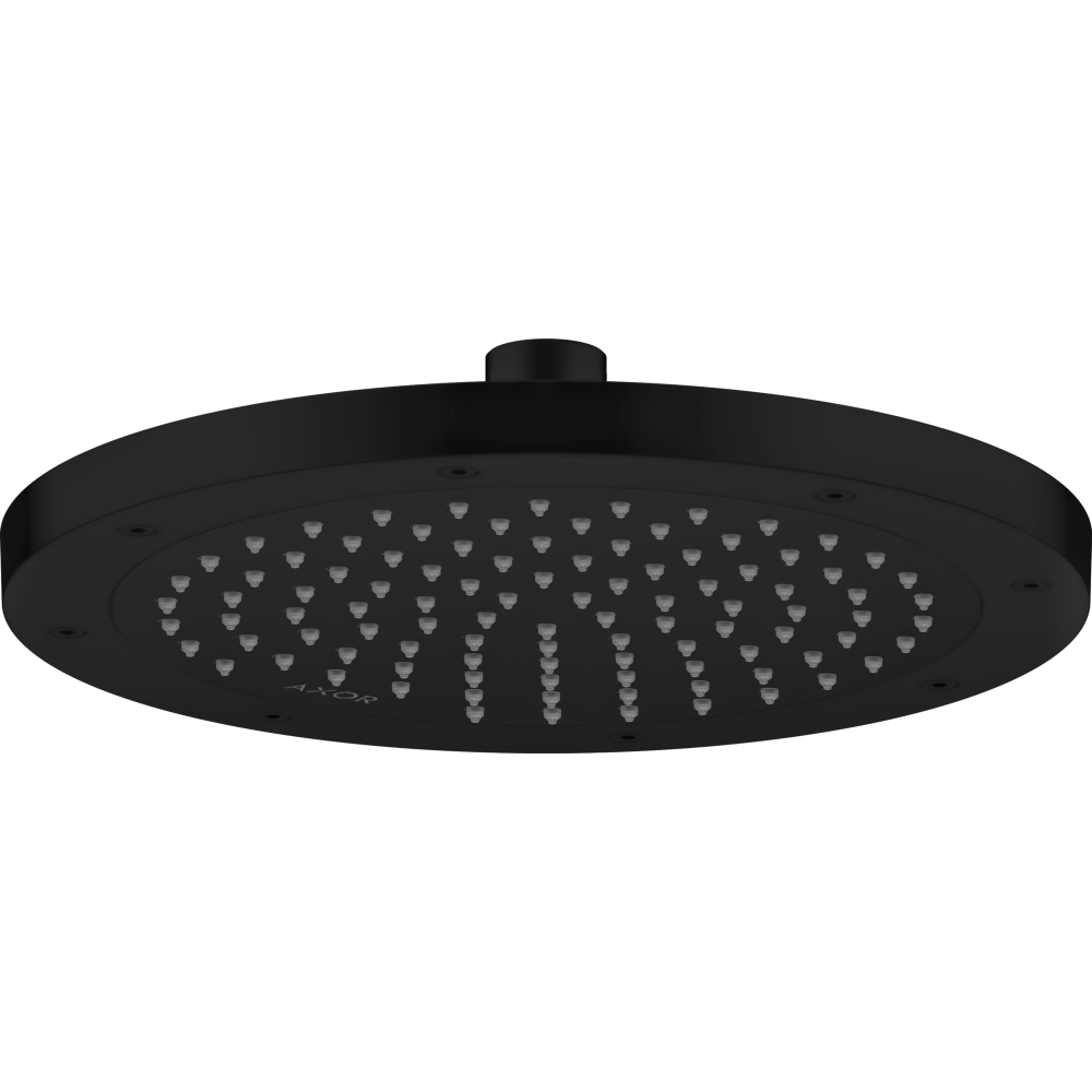 Верхний душ Axor ShowerSolutions, 245 1jet, 35380670, матовый черный